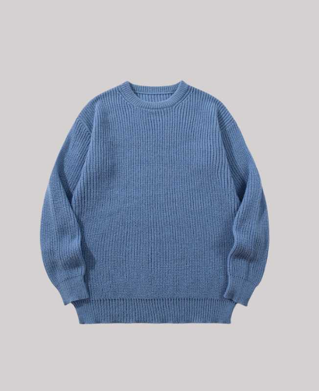 Senvanlore Blue Haze Essential Sweater