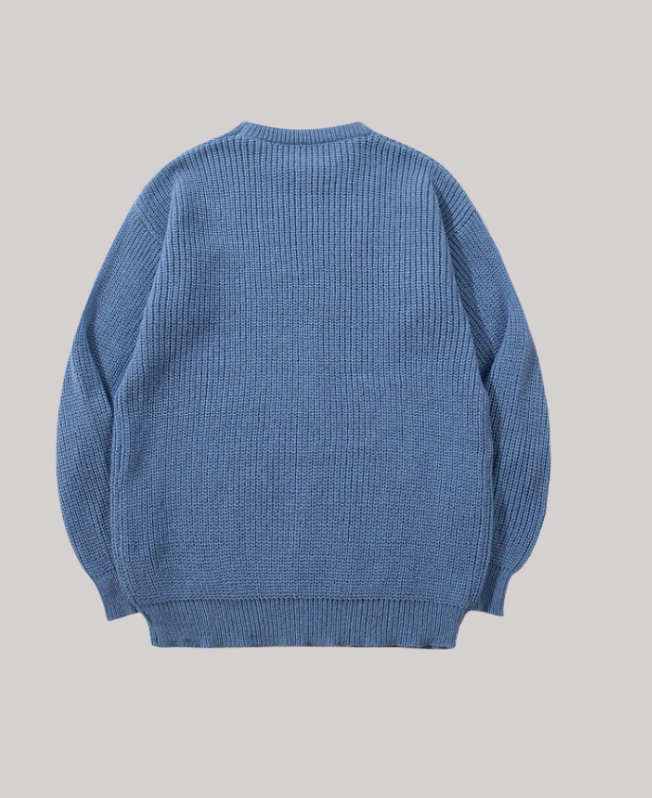 Senvanlore Blue Haze Essential Sweater