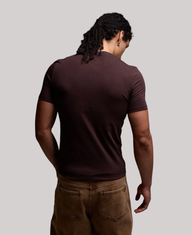 Senvanlore Cocoa Essential Slim T-Shirt