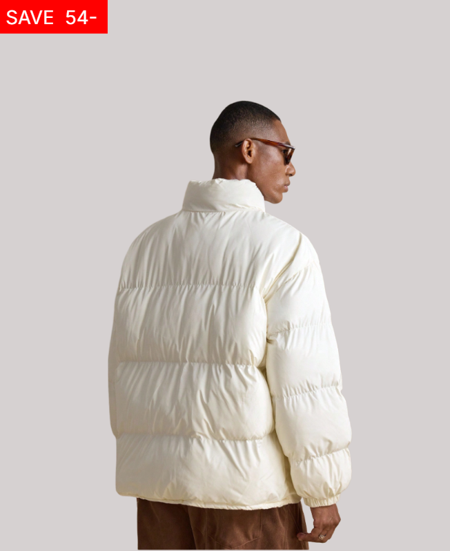 Senvanlore Ivory Cloud Puffer Jacket