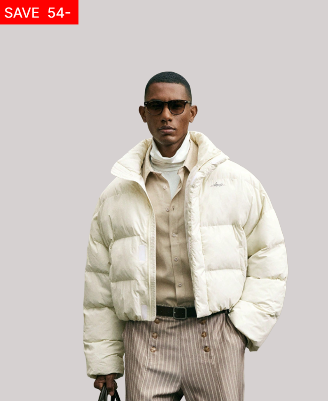 Senvanlore Ivory Loft Puffer Jacket