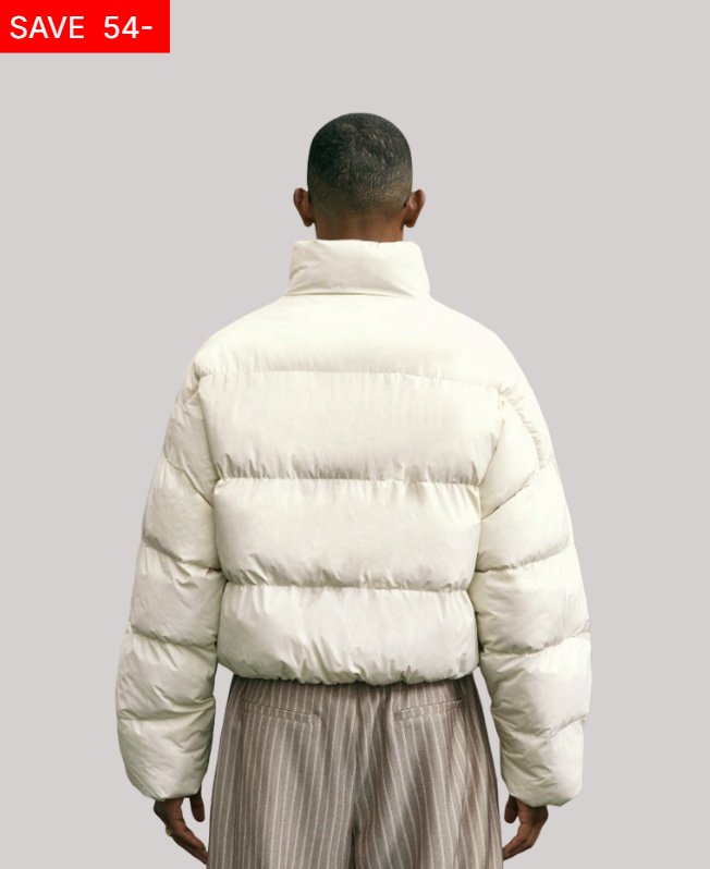 Senvanlore Ivory Loft Puffer Jacket