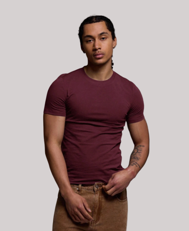 Senvanlore Merlot Essential Slim T-Shirts