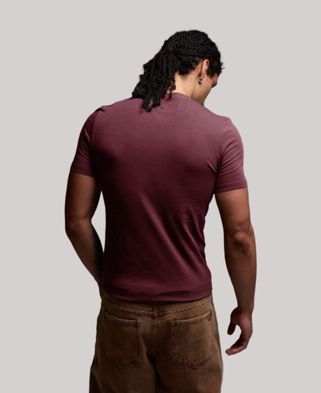 Senvanlore Merlot Essential Slim T-Shirts