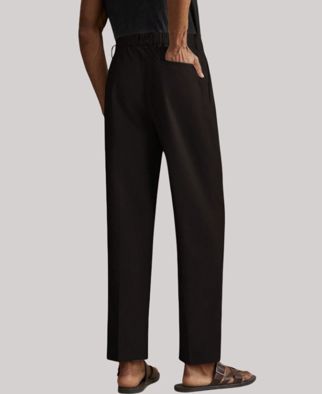 Senvanlore Midnight Cropped Trousers