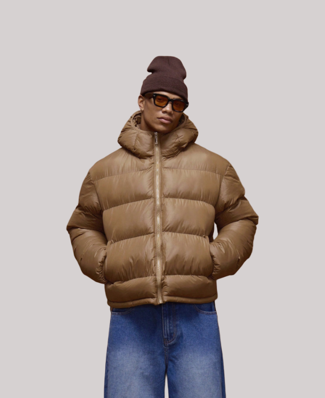 Senvanlore Mocha Terrain Puffer Jacket