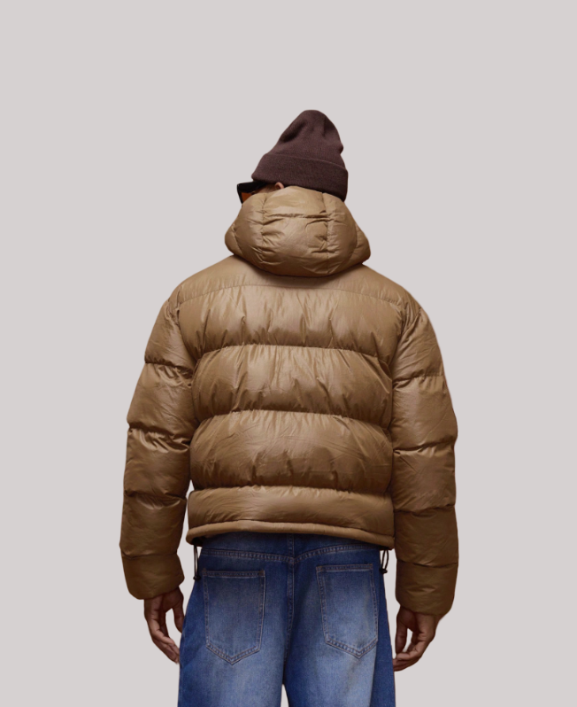 Senvanlore Mocha Terrain Puffer Jacket