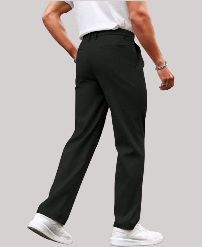 Senvanlore NoirFlex Tailored Trousers