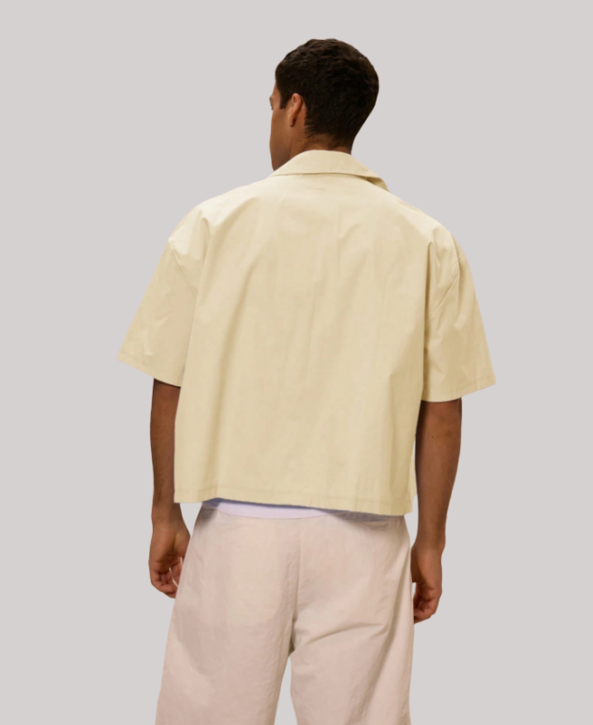 Senvanlore Oat Minimal Resort Shirt