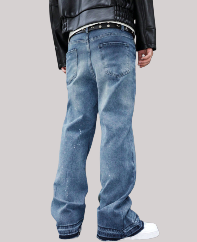 Senvanlore Ocean Fade Denim Jeans