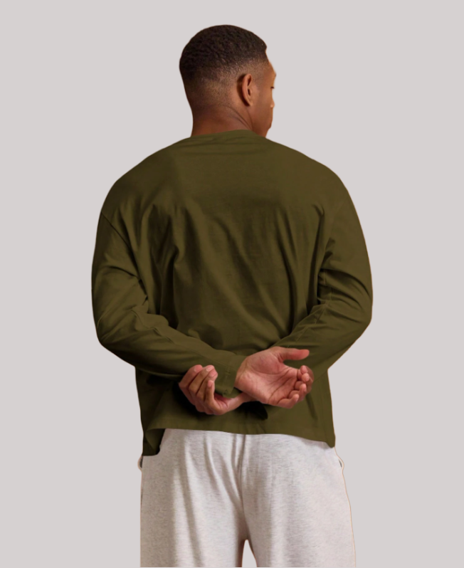 Senvanlore Olive Essential Long Sleeve