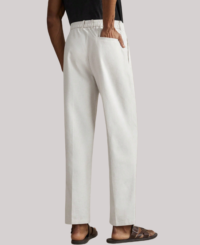 Senvanlore Pearl Linen Trousers