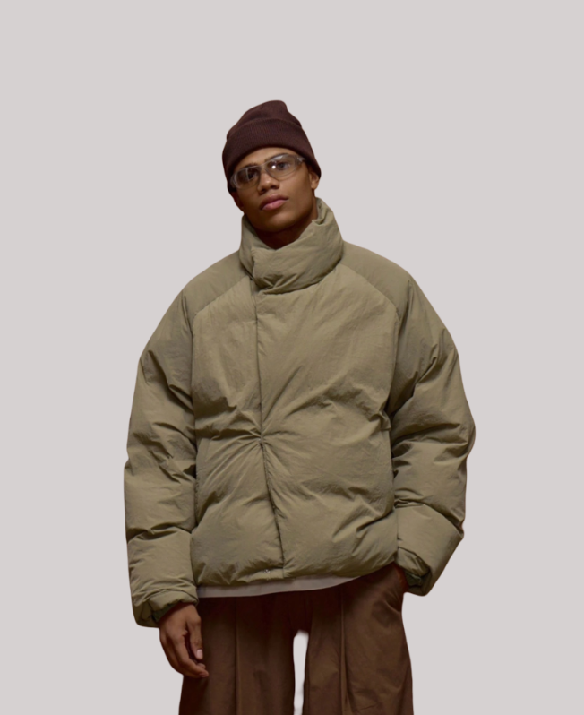 Senvanlore Sage Drift Oversized Puffer Jacket