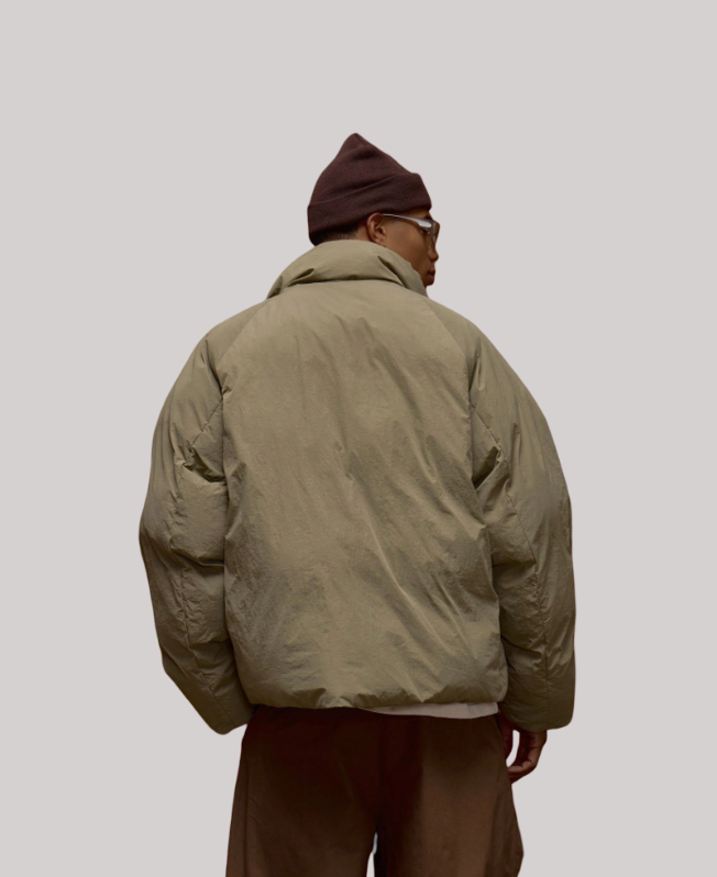 Senvanlore Sage Drift Oversized Puffer Jacket