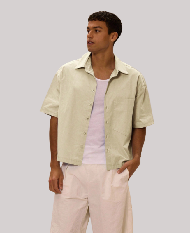 Senvanlore Sage Minimal Resort Shirt