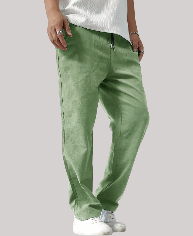 Senvanlore Sage Relaxed Drawstring Trousers