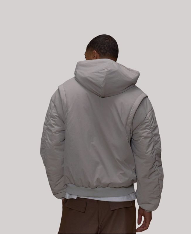 Senvanlore Sandstorm Hooded Bomber Jacket