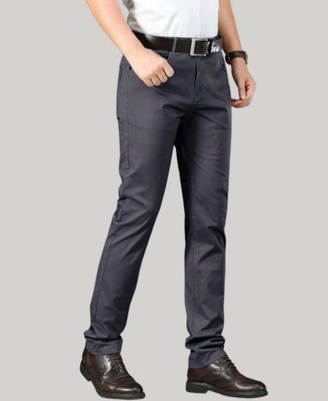Senvanlore Slate Classic Fit Trousers
