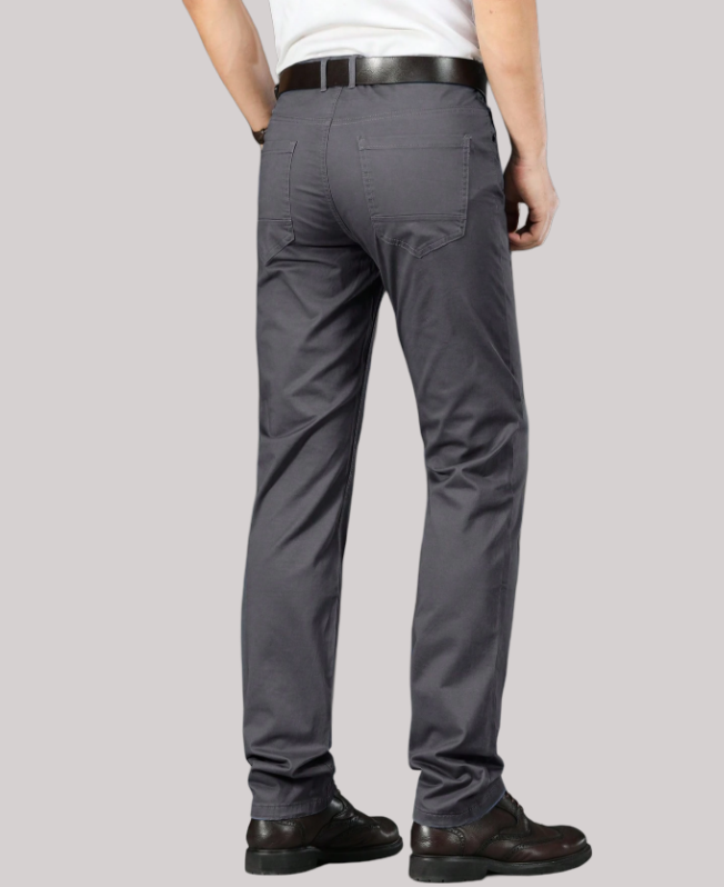 Senvanlore Slate Classic Fit Trousers