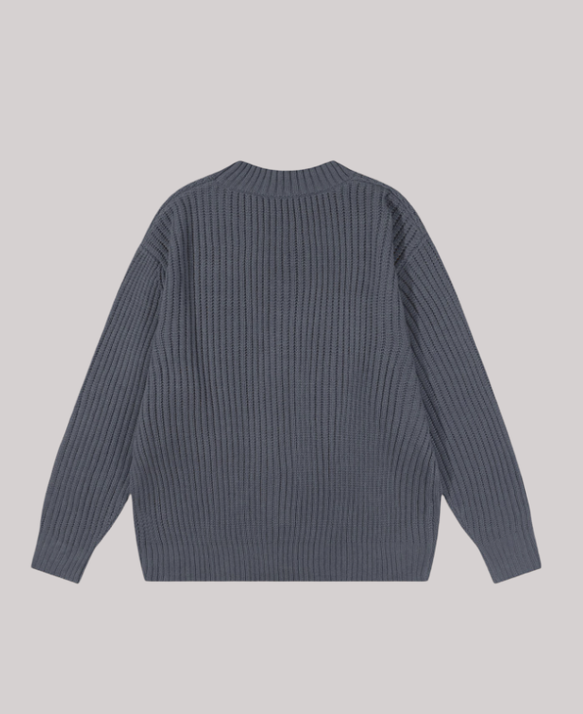Senvanlore Steel Blue Essential Sweater